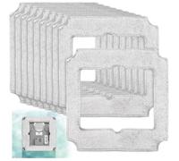 Lingettes de nettoyage pour robot lave-vitres - ZVVN - 10 pièces - Pour Ecovacs Winbot Mini - Microfibre - Lavables