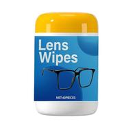 Lingettes de nettoyage pour verres de lunettes - Chiffon anti-rayures 40 unités, lingettes nettoyantes pour lentilles et écrans, pour école, déplacements, gym, voyage, téléphone, ordinateur portable
