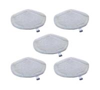 Lingettes de nettoyage vapeur compatibles avec Polti Vaporetto, kit de 5 lingettes en microfibre for balai vapeur PAEU0332