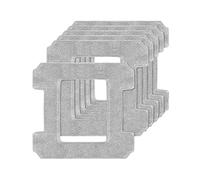 Lingettes De Rechange For Balai Laveur De Vitres, Compatibles Avec Ecovacs, Winbot W1Pro / W1 / W2Omni / W2, Pièces Détachées For Robot Laveur De Vitres(6PCS)