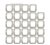 Lingettes De Rechange For Nettoyeur De Vitres Robotisé, Compatibles Avec Ecovacs Et Winbot Mini. Pièces Détachées For Nettoyeur De Vitres Robotisé. Lingettes De Rechange For Appareils Ménagers.(24pcs)