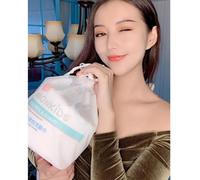 Lingettes Démaquillantes Pour Le Visage,100 Pièces,Serviettes En Coton Hocotton,Support Sec,Papier Rouleau De Soin De La Peau,Choix Multiples,1 Sac..