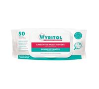 Lingettes désinfectantes multi-usages - paquet de 50 lingettes WYRITOL