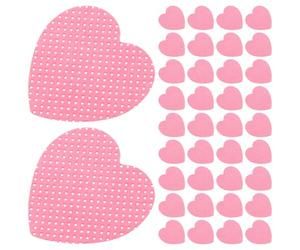 Lingettes Dissolvantes pour Ongles 200 Feuilles Coton Rose, Format Cœur | Boîte de Transport Incluse, Ultra Absorbantes et Faciles à Utiliser, Pratiques Déplacements Quotidiens