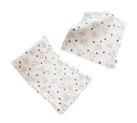 Lingettes douces pour bébé à motif de dessin animé 6 couches Lingettes de soins en coton multifonction Serviette de toilette de dessin animé Lingettes portables pour les nourrissons Mouchoir