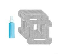 Lingettes en microfibre pour robot Winbot W1 W2 25,5 cm | Microfibre à haute capacité d'absorption, élimine la poussière et la crasse, finition sans traces, convient pour W1 pour Pro