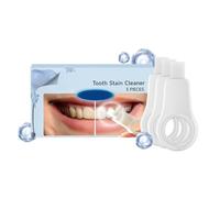 Lingettes éponge de nettoyage des dents, outil d'hygiène bucco-dentaire ergonomique | Brosse à dents avec lingettes de nettoyage | Pour les dépôts et les taches, pigments alimentaires pour et