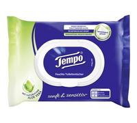 Lingettes humides de toilette doux & pure, Aloe Vera
