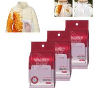 Lingettes humides pour enlever les taches de vêtements - Lingettes de nettoyage emballées individuellement, lingettes humides portables pour enlever les taches d'urgence, détachant pour vêtements