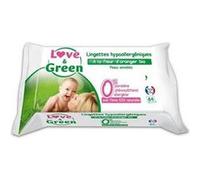 Lingettes hypoallergéniques parfumées (14 paquets) Love & Green G