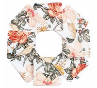 SEVIRA KIDS - Lingettes bébé lavables en 100% coton 8 pièces, Néo Vintage Made in France