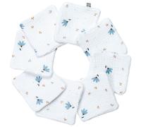 SEVIRA KIDS - Lingettes bébé lavables 8 pièces, Bleuet Made in France