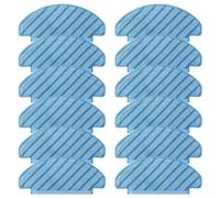 Lingettes Lavables, Compatibles Avec ECOVACS, DEEBOT, OZMO T8 Max, T8 AIVI, T9 MAX, T9 AIVI, Pièces Détachées For Aspirateurs Robots(12pcs)