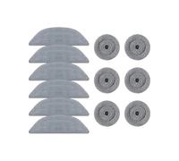 Lingettes Lavables, Compatibles Avec Les Aspirateurs Roborock S8 Maxv Ultra/S8 Max Ultra G20S : Accessoires, Lingettes Et Pièces Réutilisables(12pcs)