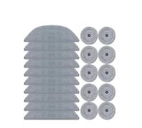 Lingettes Lavables, Compatibles Avec Les Aspirateurs Roborock S8 Maxv Ultra/S8 Max Ultra G20S : Accessoires, Lingettes Et Pièces Réutilisables(20pcs)