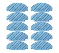 Lingettes lavables compatibles avec les aspirateurs robots ECOVACS DEEBOT OZMO T8 Max T8 AIVI T9 MAX T9 AIVI, tampons et chiffons de nettoyage, pièces de rechange(10pcs)