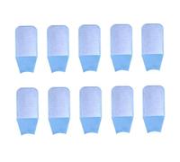Lingettes, lingettes de nettoyage des dents Brussage oral vers le doigt les lingettes Hygiène Care Tool 10pcs