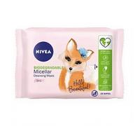 Lingettes Démaquillantes - Nivea - Micellair 3in1 - 25 Pièces - Sans Parabène - Tous Types De Peau