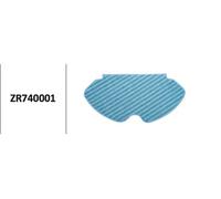 Rowenta ZR740001, Lot de 2 lingettes Microfibre compatibles avec Les aspirateurs Robot Explorer 60, Bleu