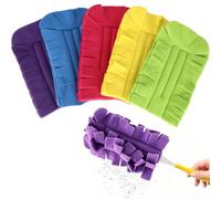 Lingettes Microfibres Lavables pour Swiffer Duster, Réutilisables | Plumeau poussiere pour Maison, Voiture, Meubles, Ventilateurs, Stores, Poils d'animaux, Lavable et Réutilisable