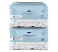 Lingettes multifonctions pour bébés, sans alcool, parfumées, adaptées aux peaux sensibles, Megapack de 864 Lingettes, 12 paquets de 72 lingettes