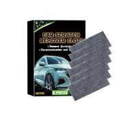 Lingettes nano anti-rayures de voiture - polissage réutilisable contre les éraflures, trucs de voiture brillants, pour peindre les détails des véhicules, restauration des phares (6 pcs)