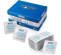 Lingettes Nettoyantes Humidifiées pour Verre - [Lot de 105] Lingettes Emballées Individuellement pour Nettoyer Objectif, Lunettes, Appareil Photo, Téléphone et Tablette