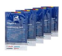 Bosch Lingettes pour acier inoxydable 312007 – 5 pièces – Fabriqué en Allemagne