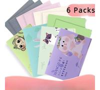 Lingettes Nettoyantes Portables Pour Le Visage,Papier Buveur D'huile,Contrôle De L'huile,Absorbant L'huile,Outils De Livres Pour Le Visage,100 Pièces,300 Pièces - Type 6 Packs
