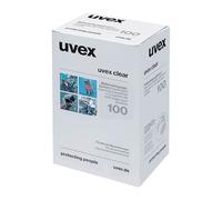 Lingettes nettoyantes pour lunettes Uvex - Boîte de 100
