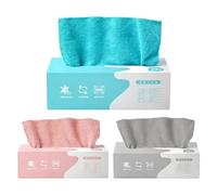 Lingettes Nettoyantes Réutilisables - Chiffons Multi-usages En Fibres | Lingette Écologique 20x20cm, Boîte De 20 Pièces Chiffons De Nettoyage De Salle De Bain De Cuisine Domestique Pour Les Déversemen