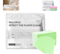 Lingettes Nettoyantes Solubles Pour Sol Lot 100 PièCes,Formule ConcentréE Efficace,Convient Parfaitement Pour Carrelage,Parquet,Stratifié Et Tous Types De RevêTements (green,200p)