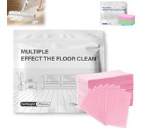 Lingettes Nettoyantes Solubles Pour Sol Lot 100 PièCes,Formule ConcentréE Efficace,Convient Parfaitement Pour Carrelage,Parquet,Stratifié Et Tous Types De RevêTements (pink,200p)