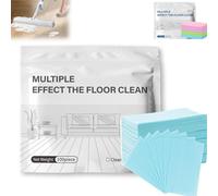 Lingettes Nettoyantes Solubles Pour Sol Lot 100 PièCes,Formule ConcentréE Efficace,Convient Parfaitement Pour Carrelage,Parquet,Stratifié Et Tous Types De RevêTements (blue,200p)