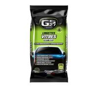 GS27 - Lingettes Vitres Voiture - 100% Viscose Naturelle - Action Anti-Buée - 40 Lingettes Voiture XXL