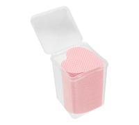 Lingettes Non Pelucheuses pour Ongles, Rose 200 Feuilles en Coton | Nettoyage des Ongles, Retrait du Vernis, Format Cœur, Usage Maison ou Salon, Lot Généreux