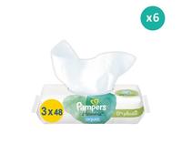 Lingettes - Pampers - Harmonie Aqua - 6x144 - Hypoallergéniques - Mixte Multicolore