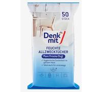 Lingettes polyvalentes humides fraîcheur pure, 50 pièces - Marque DM Allemagne - Compatible avec denkmit - Feuchte Allzwecktücher Pure Frische, 50 St