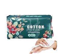 Lingettes pour le visage en coton - Serviettes pour le visage en coton épais, motif de perles,Grands mouchoirs pour le visage, lingettes hygiéniques en coton pour les soins de la peau, les, le Neamou