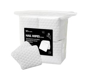 Lingettes pour ongles non pelucheuses - Carrés jetables pour le nettoyage de la manucure, lingettes adhésives portables, matériau multi-usage qui ne peluche pas | Utilité d'absorption rapide pour