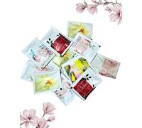 Lingettes rafraîchissantes, beau design, pour sachets à suspendre, pour mariage, cadeau d'invité pour la prochaine fête, jolies lingettes rafraîchissantes avec parfum d'agrumes, d'Orient ou de