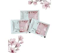 Lingettes rafraîchissantes, beau design pour sacs à suspendre, bonbonnières, lingettes parfumées d'agrumes Orien ou printemps (Love, 100 x 100)