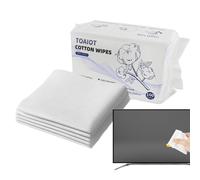 Lingettes réutilisables pour lingettes en coton anti-usure pour accessoires d'imprimante 3D | Nettoyant d'écran et de inoffensif, tampon de nettoyage polyvalent pour l'électronique, le verre