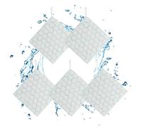 Lingettes Vaisselle | Lavette Double Face en Grille - Lavables Séchage Rapide Réutilisables 5 Pièces pour Fenêtre Camping Salle de Bain Verres Voiture Table Électroménager Nettoyage