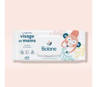 Lingettes visage et mains x64 TU