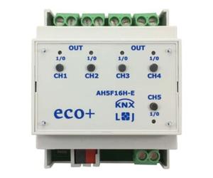 Lingg & Janke Lingg & Janke Actionneur de commutation KNX eco+ 5 canaux 16A 4TE AH5F16H-E Quantité:1