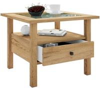 LingisM table basse 1 tiroir 1 tablette chêneReproduction.