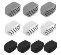 LINGJIA 10 Pièces Jawline Head Balance Machoire, Silicone Jaw Exerciser, Jaw Shaper, Jaw Trainer, Facial Muscle Trainer, pour Renforcer et Resserrer la Mâchoire, pour les Hommes et les Femmes