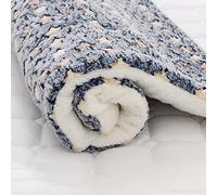 LINGJIONG Couverture apaisante pour Chat, Moelleuses Peluche Couvertures Flanelle pour Chiens Chat Tapis Double Face Lavable Doux et Chauds Housse Compagnie Chien Canapé-lit