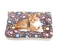 LINGJIONG Couverture apaisante pour Chat, Moelleuses Peluche Couvertures Flanelle pour Chiens Chat Tapis Double Face Lavable Doux et Chauds Housse Compagnie Chien Canapé-lit